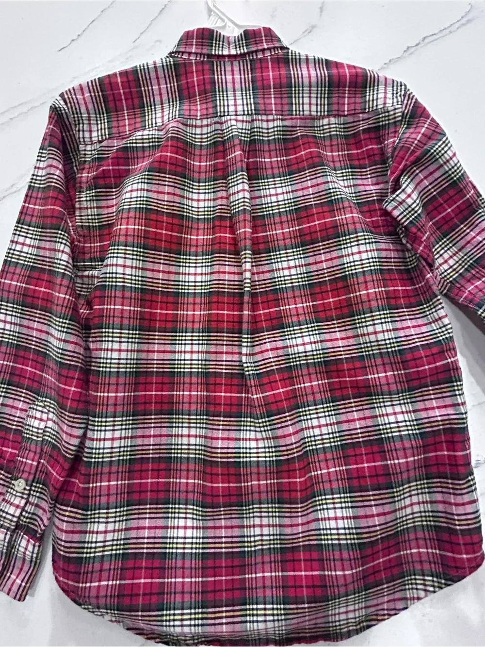 Kids RALPH LAUREN POLO size M 12/14 Plaid Button-Down Shirt - Classic Casual